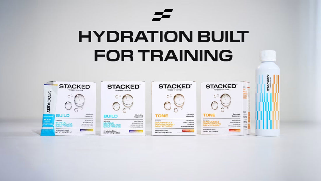 Run Oregon feature: Stacked Fitness Hydration BUILD and TONE